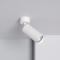 Edit Quartz Single Ceiling Spotlight - White