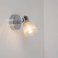 Edit Rain Bathroom Wall Light - Chrome