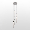 Edit Ribbon 5 Light LED Cascade Ceiling Pendant - Polished Chrome