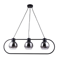 Edit Ring 3 Light Bar Ceiling Pendant - Black