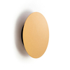 Edit Ring Small Round LED Wall Light - Satin Gold