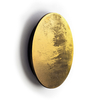 Edit Ring-Wood Medium LED Wall Light - Gold