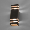 Edit Rio Outdoor Up & Down Wall Light - Black