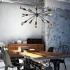 Edit Rod 15 Arm LED Ceiling Pendant Light - Black