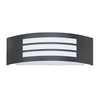 Edit Roma Outdoor Flush Wall Light - Matt Black