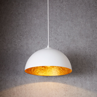 Edit Rondure Ceiling Pendant Light - 350mm White and Copper