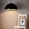 Edit Rondure Ceiling Pendant Light - 500mm Black and Gold