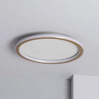 Edit Round Flush Ceiling Light - White