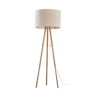 Edit Scandi Tripod Floor Lamp - Natural