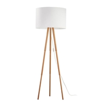 Edit Scandi Tripod Floor Lamp - White