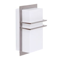 Edit Seattle Outdoor Flush Wall Light - Stainless Steel