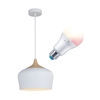 Edit Serena 8W Colour Changing LED Smart WiFi/Bluetooth Ceiling Pendant Light - White
