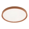Edit Sherwood LED Flush Ceiling Light - Wood