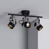 Edit Sinner 3 Light Ceiling Spotlight Bar - Black