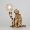 Edit Sitting Monkey Table Lamp - Gold