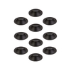 Edit Slimline Deep Recessed IP65 Fixed Downlight - Matt Black - Pack of 10