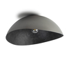 Edit Solaris Small Flush Ceiling Light - Silver & Black