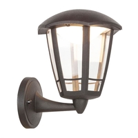 Edit Sorrento LED Outdoor Wall Light - Matt Black