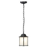 Edit Spey Outdoor Pendant Porch Lantern - Black