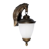 Edit Stable Outdoor Hanging Lantern Wall Light - Brass
