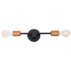 Edit Stick Twin Wall Light - Black & Copper