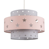 Edit Story Easy Fit Pendant Shade - Dusky Pink & Grey