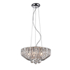 Edit Tallulah Crystal Ceiling Pendant Light - Chrome