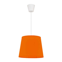 Edit Taper Easy Fit Ceiling Pendant Shade - Bright Orange