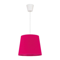 Edit Taper Easy Fit Ceiling Pendant Shade - Hot Pink