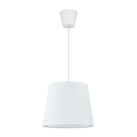 Edit Taper Easy Fit Ceiling Pendant Shade - Pure White