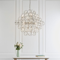 Edit Toulouse Crystal Chandelier - Polished Nickel