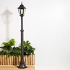 Edit Traditional Lamp Post - Black