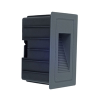 Edit Trail LED Outdoor Recessed Wall Light - Anthracite