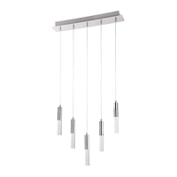Edit Tribeca 5 Light LED Bar Ceiling Pendant - Chrome