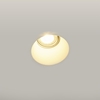 Edit Trimless Deep Recessed Plaster Adjustable Downlight - White