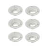 Edit Trimless Recessed IP65 Fixed Downlight - Matt White - Pack of 6