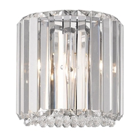 Edit Trinity Flush Wall Light - Crystal