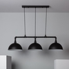 Edit Tuai 3 Light Bar Ceiling Pendant - Black