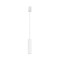 Edit Tube Ceiling Pendant Light - White