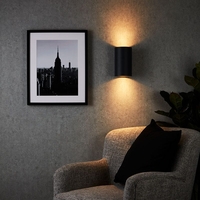 Edit Tube Up & Down Wall Light - Grey