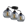 Edit Tumbler 3 Light Semi-Flush Bar Ceiling Pendant - Smoked
