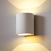Edit Tunnel Plaster Up & Down Wall Light - Satin White