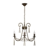 Edit Twine 3 Light Chandelier - Bronze