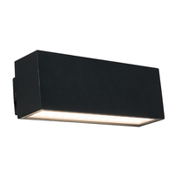Edit Unit LED Outdoor Up & Down Wall Light - Black