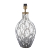 Edit Verona Charcoal Glass Table Lamp - Base Only