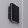 Edit Vesta Warm White LED Outdoor Up & Down Wall Light - Black
