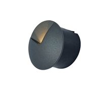 Edit Vichy LED Outdoor Recessed Wall Light - Dark Grey