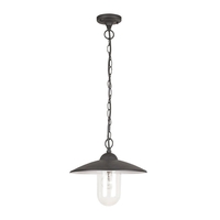 Edit Vigo Pendant Porch Lantern - Matt Black