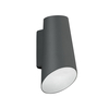 Edit Vista LED Outdoor Wall Light - Dark Grey