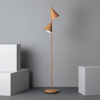 Edit Whirlwind 2 Light Floor Lamp - Camel